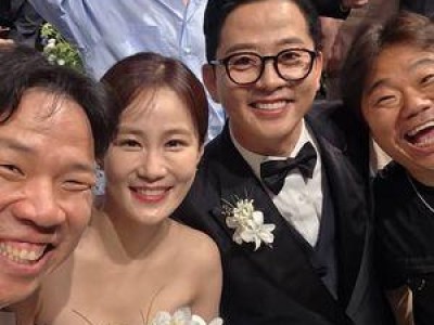 김준호 김지민 결혼식에 1200명 하객 몰려