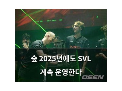 숲 2025년에도 SVL 계속 운영한다