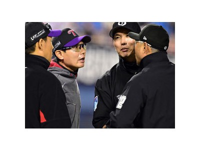 염경엽 감독 배치기 퇴장으로 징계 위기